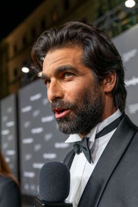 September 18, 2026, Madrid, Madrid, Spain: Actor and model RUBEN CORTADA speaks to the press during the closing party for MBFW Madrid at the Reina SofoÂ­a Museum on September 18, 2026, in Madrid, Spain. Madrid Spain  - ZUMAc312 20260918_zsp_c312_114 Copyright: xOscarxManuelxSanchezx