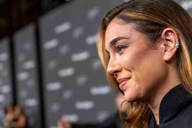 September 18, 2026, Madrid, Madrid, Spain: BLANCA SUAREZ speaks to the press during the closing party for MBFW Madrid at the Reina SofoÂ­a Museum on September 18, 2026, in Madrid, Spain. Madrid Spain  - ZUMAc312 20260918_zsp_c312_137 Copyright: xOscarxManuelxSanchezx