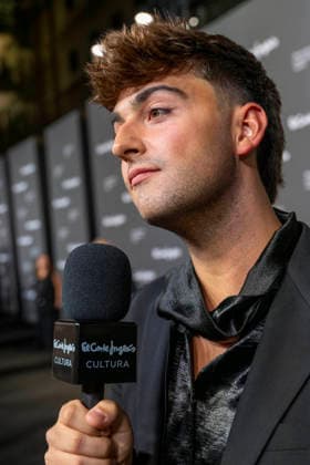 September 18, 2026, Madrid, Madrid, Spain: JUANJO BONA speaks to the press during the closing party for MBFW Madrid at the Reina SofoÂ­a Museum on September 18, 2026, in Madrid, Spain. Madrid Spain  - ZUMAc312 20260918_zsp_c312_144 Copyright: xOscarxManuelxSanchezx