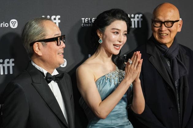 2026 Toronto International Film Festival - Diary of a Mad Old Man TORONTO, CANADA - SEPTEMBER 18 : (L-R) Lily Franky, Fan Bingbing and Wayne Wang attend the premiere of Diary of a Mad Old Man during the 2026 Toronto International Film Festival at Roy Thomson Hall in Toronto, Ontario, Canada on September 18, 2026. Mert Alper Dervis Anadolu Ontario Canada. Editorial use only. Please get in touch for any other usage.  Copyright: x2026xAnadoluxMertxAlperxDervisx
