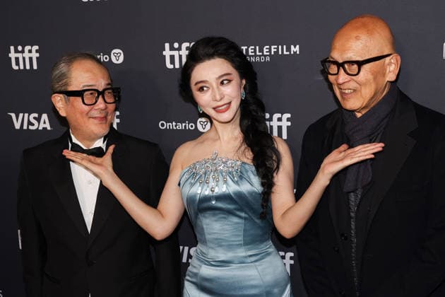 2026 Toronto International Film Festival - Diary of a Mad Old Man TORONTO, CANADA - SEPTEMBER 18 : (L-R) Lily Franky, Fan Bingbing and Wayne Wang attend the premiere of Diary of a Mad Old Man during the 2026 Toronto International Film Festival at Roy Thomson Hall in Toronto, Ontario, Canada on September 18, 2026. Mert Alper Dervis Anadolu Ontario Canada. Editorial use only. Please get in touch for any other usage.  Copyright: x2026xAnadoluxMertxAlperxDervisx