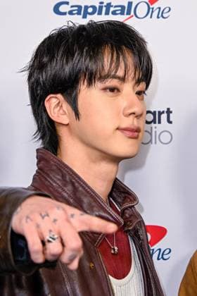 iHeartRadio Music Festival - Night 1 Arrivals for night 1 of the iHeartRadio Music Festival at T-Mobile Arena. 18 Sep 2026 Pictured: Jin of BTS.  Copyright: xThexMegaxAgencyxMBS MEGAx