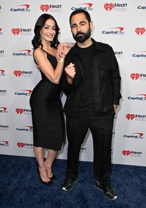 iHeartRadio Music Festival - Night 1 Arrivals for the iHeartRadio Music Festival, night 1 at T-Mobile arena. 18 Sep 2026 Pictured: Dayanara Torres (L) and Enrique Santos.  Copyright: xThexMegaxAgencyxMBS MEGAx