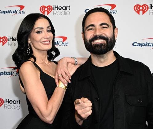 iHeartRadio Music Festival - Night 1 Arrivals for the iHeartRadio Music Festival, night 1 at T-Mobile arena. 18 Sep 2026 Pictured: Dayanara Torres (L) and Enrique Santos.  Copyright: xThexMegaxAgencyxMBS MEGAx