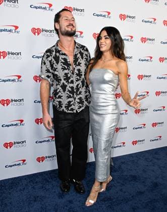 iHeartRadio Music Festival, night 1 Arrivals for the iHeartRadio Music Festival, night 1 at T-Mobile arena. 18 Sep 2026 Pictured: Val Chmerkovskiy (L) and Jenna Dewan.  Copyright: xThexMegaxAgencyxMBS MEGAx