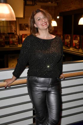 Flonja Kodheli at the premiere of the film *On Shame and Money* at the KulturBrauerei Berlin, September 18, 2026 Foto:xM.xBehrensx xFuturexImagex scham_6933