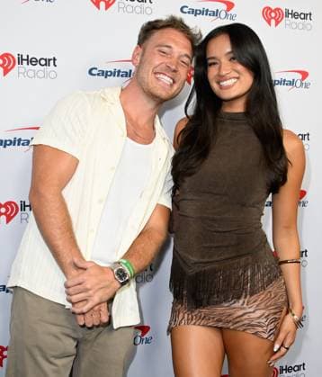 iHeartRadio Music Festival, night 1 Arrivals for the iHeartRadio Music Festival, night 1 at T-Mobile arena. 18 Sep 2026 Pictured: Jimmy Presnell (L) and Nat Cruz.  Copyright: xThexMegaxAgencyxMBS MEGAx