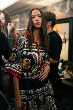 Ginny Litscher Catwalk Show 2026 A model walks the runway at the Ginny Litscher Catwalk Show 2026 at The Haymarket Hotel on September 18, 2026 in London, England., Credit:Lounis Tiar Avalon United Kingtom, London, Haymarket Hotel  Copyright: xLounisxTiarx xAvalonx 1136246372