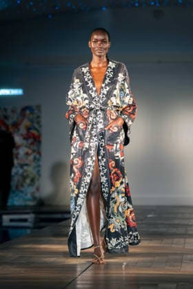 Ginny Litscher Catwalk Show 2026 A model walks the runway at the Ginny Litscher Catwalk Show 2026 at The Haymarket Hotel on September 18, 2026 in London, England., Credit:Lounis Tiar Avalon United Kingtom, London, Haymarket Hotel  Copyright: xLounisxTiarx xAvalonx 1136247243