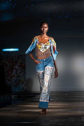Ginny Litscher Catwalk Show 2026 A model walks the runway at the Ginny Litscher Catwalk Show 2026 at The Haymarket Hotel on September 18, 2026 in London, England., Credit:Lounis Tiar Avalon United Kingtom, London, Haymarket Hotel  Copyright: xLounisxTiarx xAvalonx 1136247689