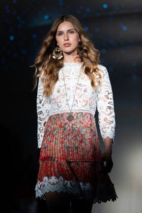 Ginny Litscher Catwalk Show 2026 A model walks the runway at the Ginny Litscher Catwalk Show 2026 at The Haymarket Hotel on September 18, 2026 in London, England., Credit:Lounis Tiar Avalon United Kingtom, London, Haymarket Hotel  Copyright: xLounisxTiarx xAvalonx 1136247698