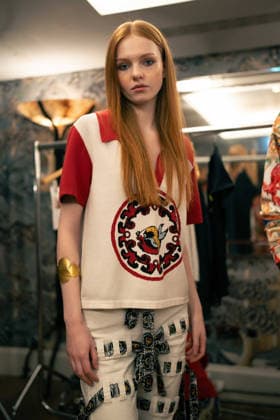 Ginny Litscher Catwalk Show 2026 A model walks the runway at the Ginny Litscher Catwalk Show 2026 at The Haymarket Hotel on September 18, 2026 in London, England., Credit:Lounis Tiar Avalon United Kingtom, London, Haymarket Hotel  Copyright: xLounisxTiarx xAvalonx 1136247798