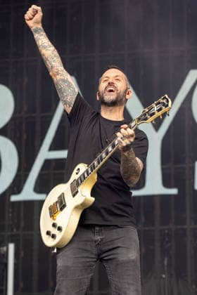September 18, 2026, Chicago, Illinois, USA: ANTHONY RANERI of Bayside during Riot Fest Music Festival in Chicago, Illinois Chicago USA  - ZUMAs135 20260918_zap_s135_087 Copyright: xDanielxDeSloverx