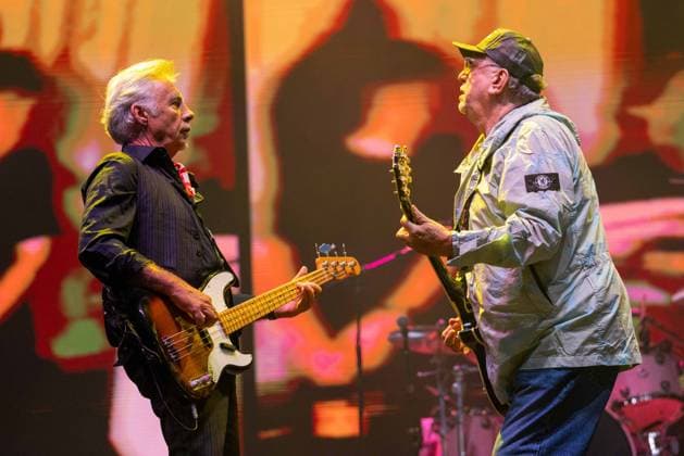 September 18, 2026, Chicago, Illinois, USA: GLEN MATLOCK and STEVE JONES of English punk rock bad the Sex Pistols during Riot Fest Music Festival in Chicago, Illinois Chicago USA  - ZUMAs135 20260918_zap_s135_183 Copyright: xDanielxDeSloverx