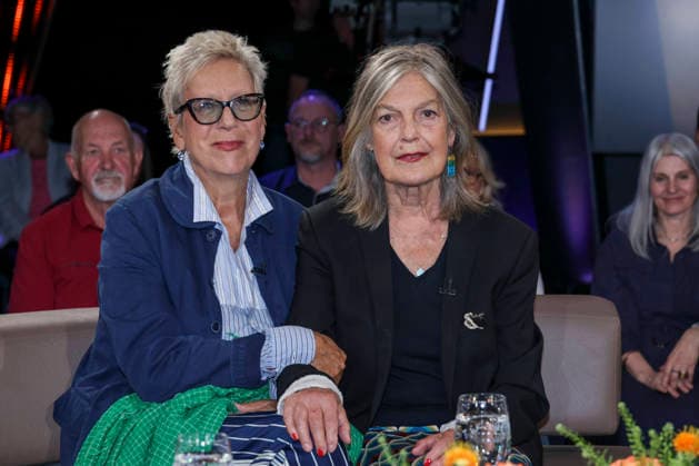 ABB TALK SHOW: Doris Doerrie with Angela Winkler, director, as a guest on the NDR talk show, broadcast from the NDR 3 studio on Friday, September 18, 2026, in Hamburg, Germany