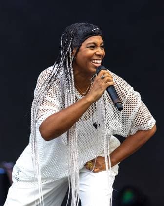 September 18, 2026, Chicago, Illinois, USA: Singer SANTIGOLD (SANTI WHITE) during Riot Fest Music Festival in Chicago, Illinois Chicago USA  - ZUMAs135 20260918_zap_s135_161 Copyright: xDanielxDeSloverx