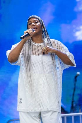 September 18, 2026, Chicago, Illinois, USA: Singer SANTIGOLD (SANTI WHITE) during Riot Fest Music Festival in Chicago, Illinois Chicago USA  - ZUMAs135 20260918_zap_s135_154 Copyright: xDanielxDeSloverx