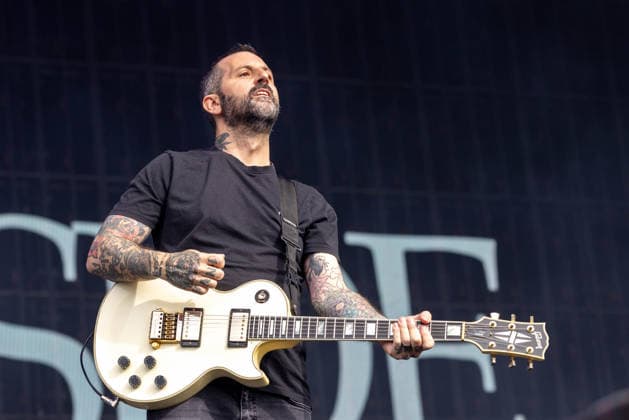 September 18, 2026, Chicago, Illinois, USA: ANTHONY RANERI of Bayside during Riot Fest Music Festival in Chicago, Illinois Chicago USA  - ZUMAs135 20260918_zap_s135_097 Copyright: xDanielxDeSloverx