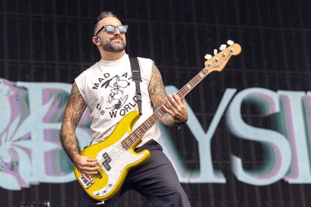 September 18, 2026, Chicago, Illinois, USA: NICK GHANBARIAN of Bayside during Riot Fest Music Festival in Chicago, Illinois Chicago USA  - ZUMAs135 20260918_zap_s135_101 Copyright: xDanielxDeSloverx