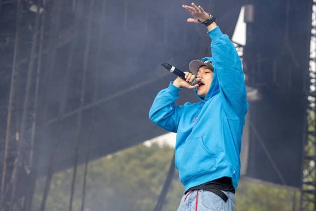 September 18, 2026, Chicago, Illinois, USA: BRAEDAN LUGUE of Joey Valence & Brae during Riot Fest Music Festival in Chicago, Illinois Chicago USA  - ZUMAs135 20260918_zap_s135_104 Copyright: xDanielxDeSloverx