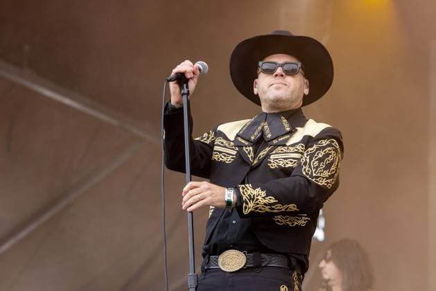 September 18, 2026, Chicago, Illinois, USA: MATT CAUGHTHRAN of Mariachi El Bronx during Riot Fest Music Festival in Chicago, Illinois Chicago USA  - ZUMAs135 20260918_zap_s135_056 Copyright: xDanielxDeSloverx