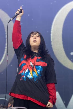 September 18, 2026, Chicago, Illinois, USA: MARISA SHIRAR of Fleshwater during Riot Fest Music Festival in Chicago, Illinois Chicago USA  - ZUMAs135 20260918_zap_s135_017 Copyright: xDanielxDeSloverx