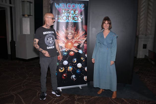 September 18, 2026, New York, Ny, United States: Moby and Jodi Wille attend the New York Premiere of Welcome Space Brothers . Held at AMC Lincoln Square 13 in New York. Zuma Press September 18, 2026. New York United States  - ZUMAp281 20260918_zea_p281_003 Copyright: xPhotoxImagexPressx