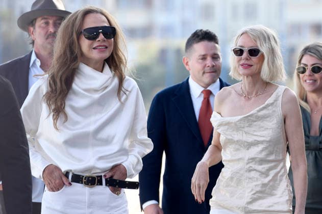 Lena Olin and Naomi Watts at the photocall for the film *The Housewife* at the 74th San Sebastián International Film Festival (Festival Internacional de Cine de San Sebastián) on the Kursaal Terrace in San Sebastián, September 19, 2026 Foto:xC.xNiehausx xFuturexImagex housewife_6904