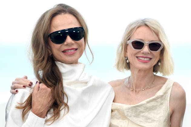 Lena Olin and Naomi Watts at the photocall for the film *The Housewife* at the 74th San Sebastián International Film Festival (Festival Internacional de Cine de San Sebastián) on the Kursaal Terrace in San Sebastián, September 19, 2026 Foto:xC.xNiehausx xFuturexImagex housewife_6905
