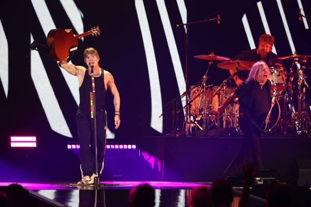 The Goo Goo Dolls inside for iHeartRadio Music Festival Presented by Capital One 2026 - FRI, T-Mobile Arena, Las Vegas, NV, September 18, 2026. Photo By: JA Everett Collection iHeartRadio Music Festival Presented by Capital One 2026 - FRI PUBLICATIONXNOTxINxCANxCHNxFRAxITAxJPNxNORxPOLxRUSxESPxUKxUSA