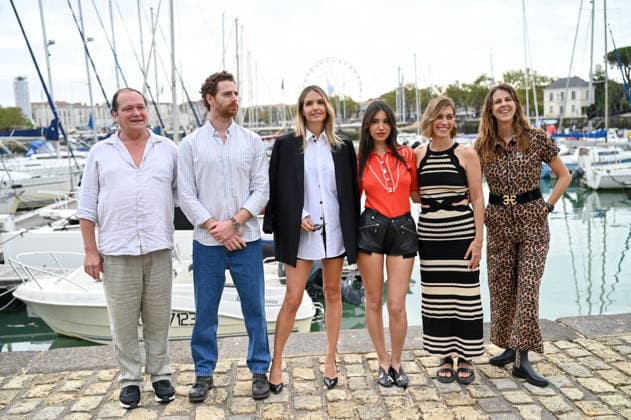 La Rochelle TV Fiction Festival 2026 Photocall September 19, 28th La Rochelle TV Fiction Festival 28th edition of the La Rochelle TV Fiction Festival Photocall for Fertile Pablo Pauly, Laurence Arné, Sawsan Abes, Nicole Ferroni, Anais Fabre, Christophe Favre 459780 September 19, 2026 France  Copyright: xBarbaraxNeymanx xStarfacex STAR_459780_003
