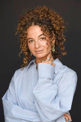 Naemi Ada at an exclusive photo shoot at the 74th San Sebastián International Film Festival (Festival Internacional de Cine de San Sebastián) at the Hotel Maria Cristina in San Sebastián, September 19, 2026 Foto:xC.xNiehausx xFuturexImagex naemi_6902