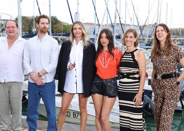 Laurence Arné, Nicole Ferroni, Sawsan Abes, and Pablo Pauly Photocall for the series *Fertile* at the 28th edition of the La Rochelle TV Fiction Festival on September 19, 2026 Denis Guignebourg Bestimage Photocall for the series *Fertile* at the 28th edition of the La Rochelle TV Fiction Festival on September 19, 2026, La Rochelle, France  Copyright: xDenisxGuignebourgx xBestimagexDenisxGuignebourgx xBestimagex