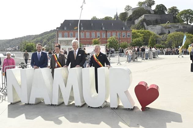 King Philippe is taking part in the Fêtes de Wallonie NAMUR, BELGIUM - SEPTEMBER 19 : King Philippe is taking part in the Fêtes de Wallonie, at which Flanders is, for the first time, the guest of honour (meeting the public, visiting the stalls, watching folk groups and attending the official Fêtes de Wallonie ceremony at the Théâtre Royal in Namur) on September 19, 2026 in Namur, Belgium, 19 09 2026 Namur Belgium  Copyright: xDidierxLebrunx