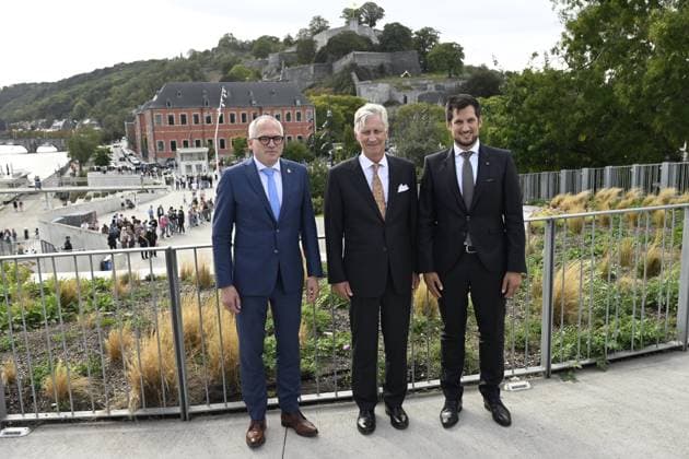 King Philippe is taking part in the Fêtes de Wallonie NAMUR, BELGIUM - SEPTEMBER 19 : King Philippe is taking part in the Fêtes de Wallonie, at which Flanders is, for the first time, the guest of honour (meeting the public, visiting the stalls, watching folk groups and attending the official Fêtes de Wallonie ceremony at the Théâtre Royal in Namur) on September 19, 2026 in Namur, Belgium, 19 09 2026 Namur Belgium  Copyright: xDidierxLebrunx