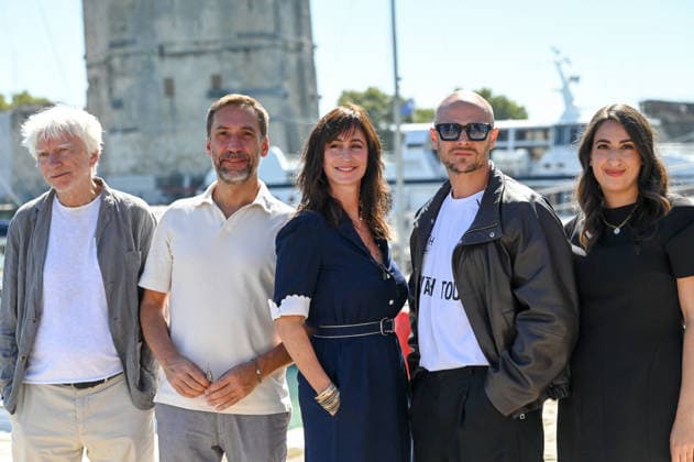 La Rochelle TV Fiction Festival 2026 Photocall September 19, 8th La Rochelle TV Fiction Festival 28th edition of the La Rochelle TV Fiction Festival Photocall for L’art du crime with Éléonore Bernheim, Nicolas Gob, Philippe Duclos, and Benjamin Egner, Salome Partouche 459780 September 19, 2026 France  Copyright: xBarbaraxNeymanx xStarfacex STAR_459780_176