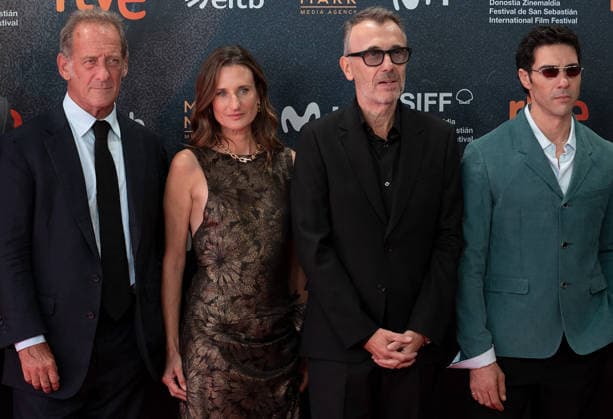 Camille Cottin, Vincent Lindon, Fred Cavayé, and Tahar Rahim — Screening of *Les Misérables* during the 74th San Sebastián International Film Festival (SSIFF) at the Kursaal Palace in San Sebastián on September 19, 2026. Unknown San Sebastián  Copyright: xLALOxYASKYx xBESTIMAGExLALOxYASKYx xBESTIMAGEx