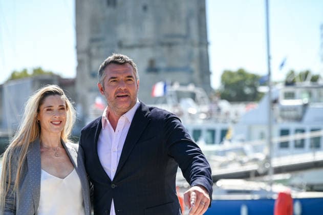 La Rochelle TV Fiction Festival 2026 Photocall September 19, 28th La Rochelle TV Fiction Festival 28th edition of the La Rochelle TV Fiction Festival Photocall for Triple je Arnaud Ducret and his wife Claire Francisci 459780 September 19, 2026 France  Copyright: xBarbaraxNeymanx xStarfacex STAR_459780_264