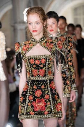 Annie s Spring Summer 2027 at London Fashion Week A model walks the runway during the Annie s Spring Summer 2027 show at London Fashion Week, London, UK, 18 September 2026., Credit:RAY LEUNG Raymond Leung Avalon UK, London  Copyright: xRAYxLEUNGx xRaymondxLeungx xAvalonx 1136411603
