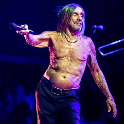 September 18, 2026, Chicago, Illinois, USA: IGGY POP struts on stage as the 79 year old punk rocker performs for thousands in attendance at ChicagoÃ¢â‚¬â ¢s Riot Fest Ã¢â‚¬Ëœ26 in Douglas Park Chicago USA - ZUMAr170 20260918_znp_r170_010 Copyright: xChrisxRihax