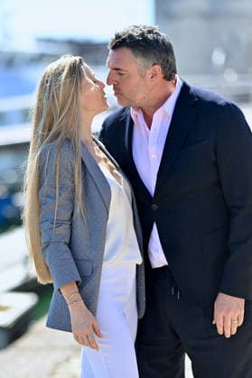 La Rochelle Triple Je Photocall FC Claire Francisci and Arnaud Ducret attends the Triple Je Photocall at the 28th La Rochelle Fiction Festival on September 19, 2026 in La Rochelle, France..Photo by Franck Castel ABACAPRESS.COM La Rochelle  Copyright: xCastelxFranck ABACAx