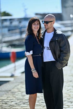 La Rochelle LArt Du Crime Photocall FC Eleonore Bernheim and Nicolas Gob attends the LArt Du Crime Photocall at the 28th La Rochelle Fiction Festival on September 19, 2026 in La Rochelle, France.Photo by Franck Castel ABACAPRESS.COM La Rochelle  Copyright: xCastelxFranck ABACAx