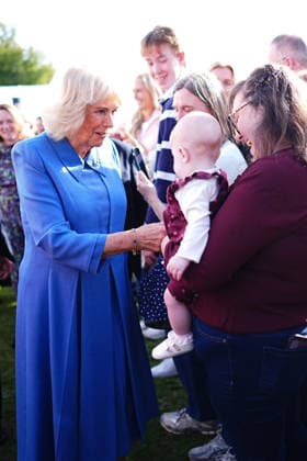 . 19 09 2026. United Kingdom. Queen Camilla attends The Queen s Reading Room Festival at Chatsworth House in Derbyshire, United Kingdom.  xPoolx xi-Imagesx IIM-27018-0008