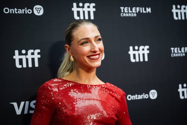 September 19, 2026, Toronto, On, Canada: Piper Gilles is pictured on the red carpet for Run Terry Run at the Toronto International Film Festival in Toronto, on Saturday, Sept. 19, 2026. Toronto Canada  - ZUMAc35_ 20260919_zaf_c35_087 Copyright: xLauraxProctorx