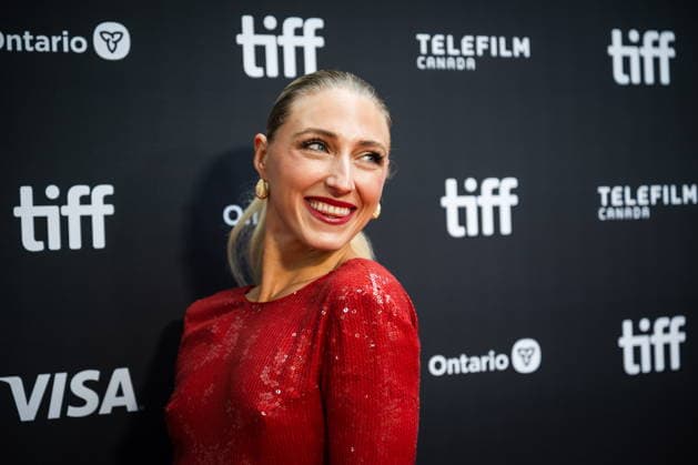 September 19, 2026, Toronto, On, Canada: Piper Gilles is pictured on the red carpet for Run Terry Run at the Toronto International Film Festival in Toronto, on Saturday, Sept. 19, 2026. Toronto Canada  - ZUMAc35_ 20260919_zaf_c35_088 Copyright: xLauraxProctorx