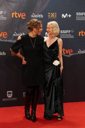 74th San Sebastian Film Festival SAN SEBASTIAN, SPAIN - SEPTEMBER 19: Naomi Watts (R) and Lena Olin attend the The Housewife screening during the 74th San Sebastian International Film Festival at Kursaal Palace on September 19, 2026 in San Sebastian, Spain. Javi Julio Anadolu San Sebastian Spain. Editorial use only. Please get in touch for any other usage.  Copyright: x2026xAnadoluxJavixJuliox