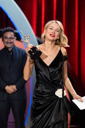 74th San Sebastian Film Festival SAN SEBASTIAN, SPAIN - SEPTEMBER 19: British actress Naomi Watts receives the Donostia Award during the 74th San Sebastian International Film Festival at Kursaal Palace on September 19, 2026 in San Sebastian, Spain. Javi Julio Anadolu San Sebastian Spain. Editorial use only. Please get in touch for any other usage.  Copyright: x2026xAnadoluxJavixJuliox