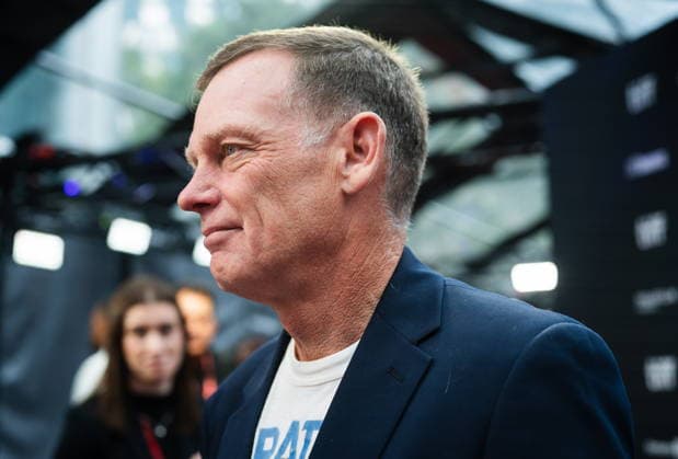 September 19, 2026, Toronto, On, Canada: Darrell Fox, brother of Terry Fox, is pictured on the red carpet for Run Terry Run at the Toronto International Film Festival in Toronto, on Saturday, Sept. 19, 2026. Toronto Canada  - ZUMAc35_ 20260919_zaf_c35_115 Copyright: xLauraxProctorx