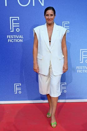 La Rochelle Closing Red Carpet FC Julie de Bona attend the Closing Red Carpet at the 28th La Rochelle Fiction Festival on September 19, 2026 in La Rochelle, France. Photo by Franck Castel ABACAPRESS.COM La Rochelle  Copyright: xCastelxFranck ABACAx