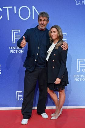 La Rochelle Closing Red Carpet FC Thierry Neuvic and Vahina Giocante attend the Closing Red Carpet at the 28th La Rochelle Fiction Festival on September 19, 2026 in La Rochelle, France. Photo by Franck Castel ABACAPRESS.COM La Rochelle  Copyright: xCastelxFranck ABACAx